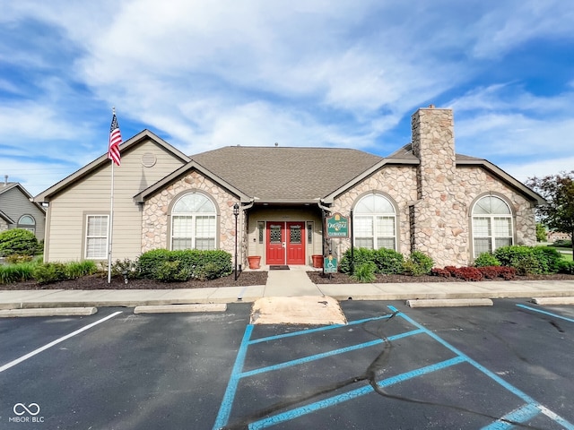 16657 Brownstone Ct, Westfield, IN 46074 - view of property featuring uncovered parking
