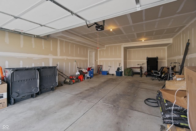 6903 Aster Dr, Pendleton, IN 46064 - garage with a garage door opener