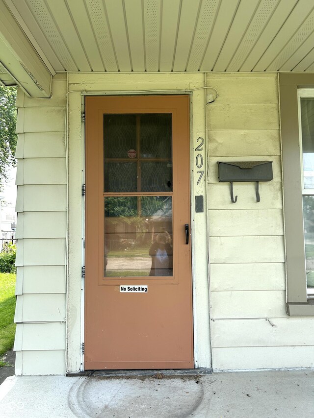 205 N Sheffield Ave, Indianapolis, IN 46222 - view of property entrance
