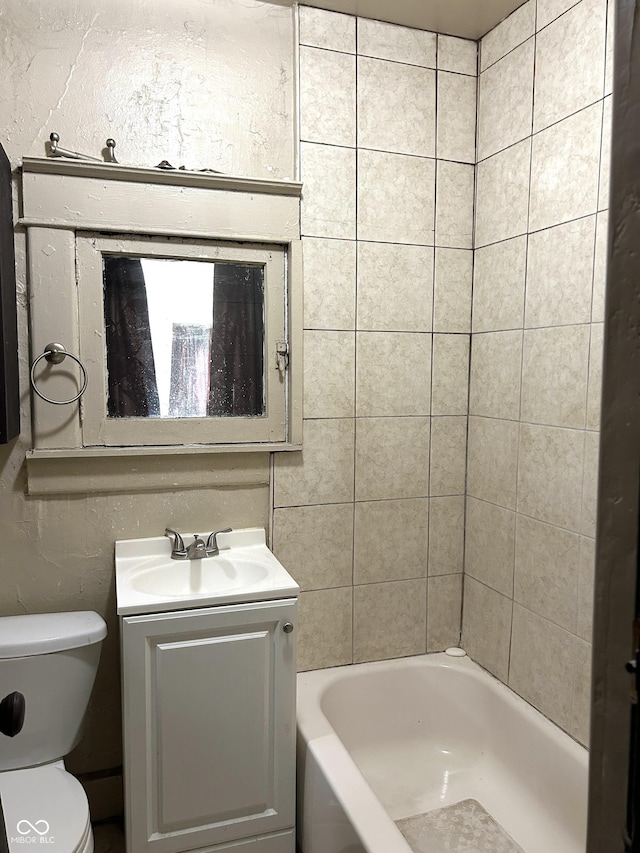 205 N Sheffield Ave, Indianapolis, IN 46222 - bathroom with toilet and vanity