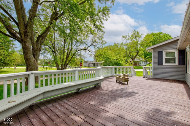 view of deck