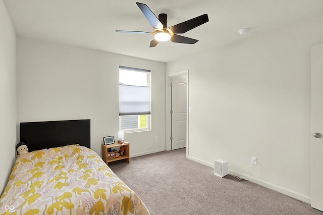 5366 Laurel Crest Run, Noblesville, IN 46062 - bedroom featuring carpet flooring, baseboards, and ceiling fan