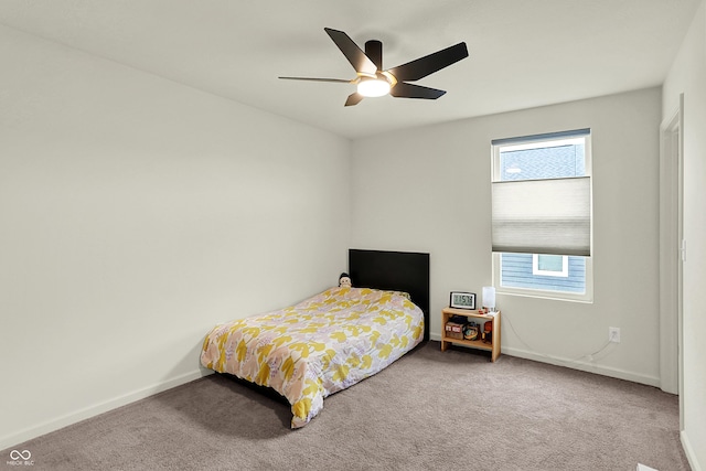 5366 Laurel Crest Run, Noblesville, IN 46062 - bedroom featuring carpet flooring, baseboards, and a ceiling fan