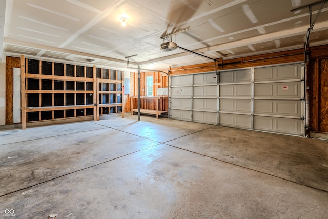 6491 Enclave Blvd, Greenwood, IN 46143 - garage featuring a garage door opener