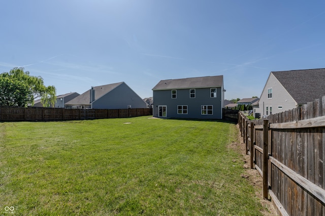 6491 Enclave Blvd, Greenwood, IN 46143 - view of yard featuring a residential view