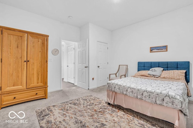 5256 Bramwell Ln, Whitestown, IN 46075 - bedroom featuring light carpet and baseboards