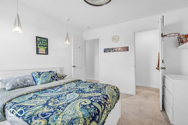 5256 Bramwell Ln, Whitestown, IN 46075 - bedroom featuring light colored carpet and baseboards