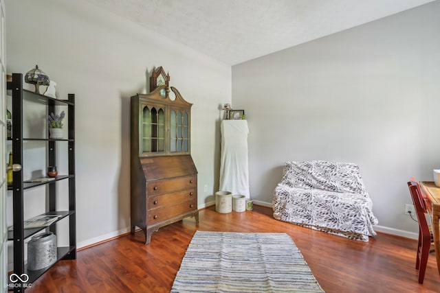 13063 E 131st St, Fishers, IN 46037 - living area with wood finished floors and baseboards