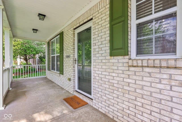 13063 E 131st St, Fishers, IN 46037 - entrance to property with covered porch and brick siding