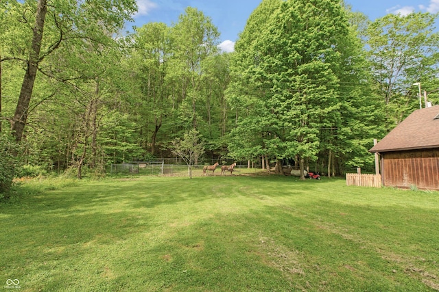 7730 Bear Creek Rd, Morgantown, IN 46160 - view of yard