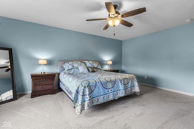 952 Workington Cir, Westfield, IN 46074 - carpeted bedroom featuring baseboards and ceiling fan