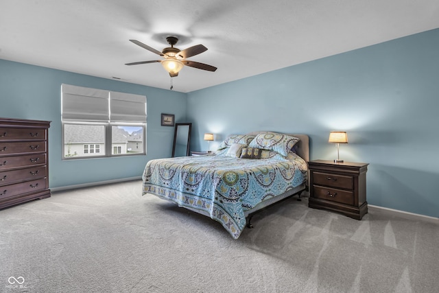 952 Workington Cir, Westfield, IN 46074 - bedroom with carpet flooring and a ceiling fan