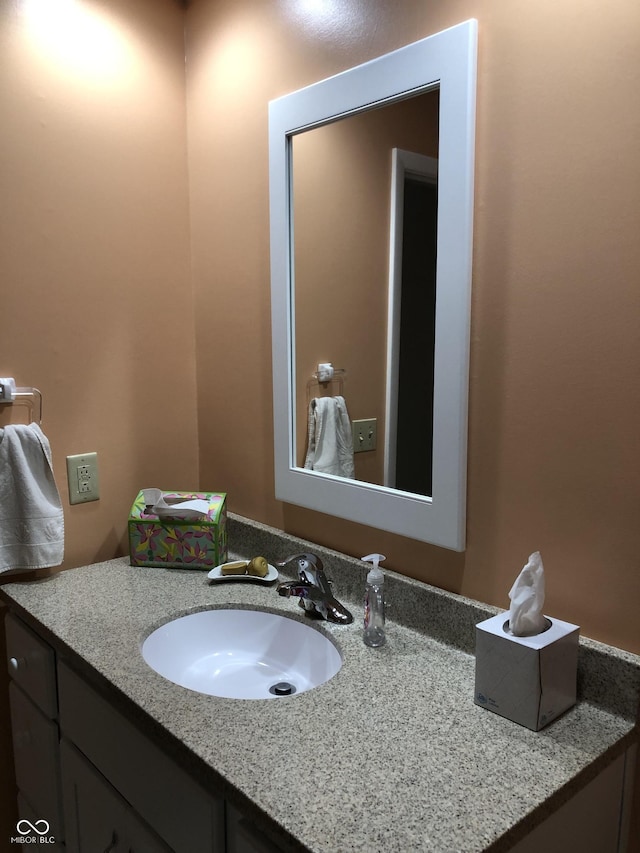 3619 31st St, Columbus, IN 47203 - bathroom featuring vanity