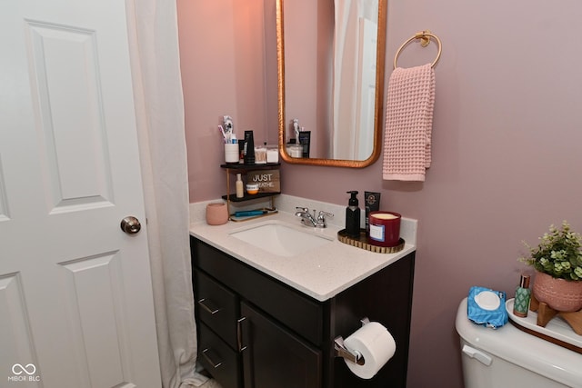 3110 W New York St, Indianapolis, IN 46222 - bathroom featuring vanity and toilet