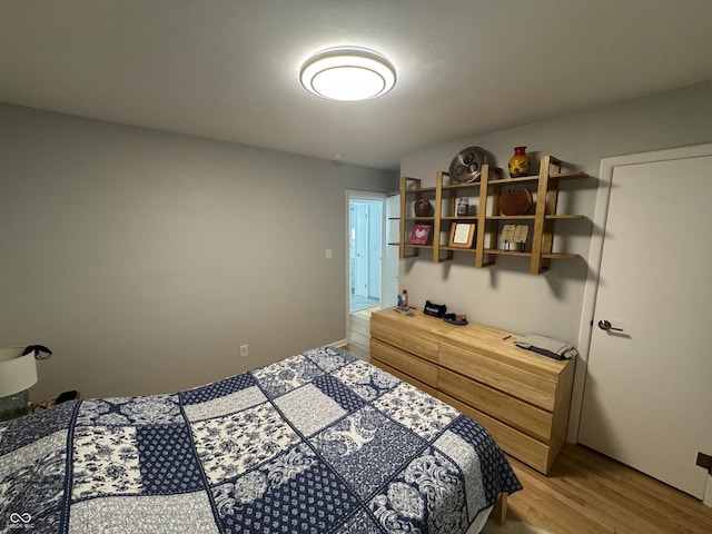 3641 S Rogers St, Bloomington, IN 47403 - bedroom featuring light wood-type flooring