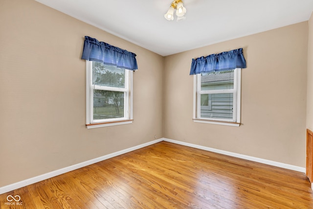 518 N Carr Rd, Plainfield, IN 46168 - unfurnished room with wood finished floors and baseboards
