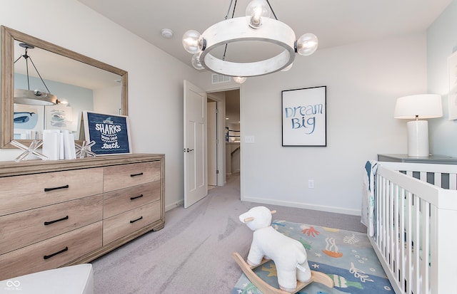 591 Dalton Way, Avon, IN 46123 - bedroom with light carpet and baseboards