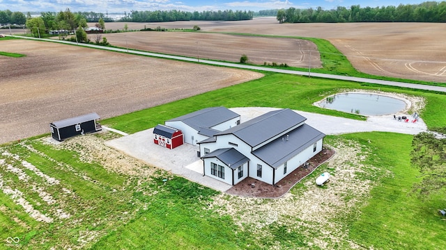 view from above of property