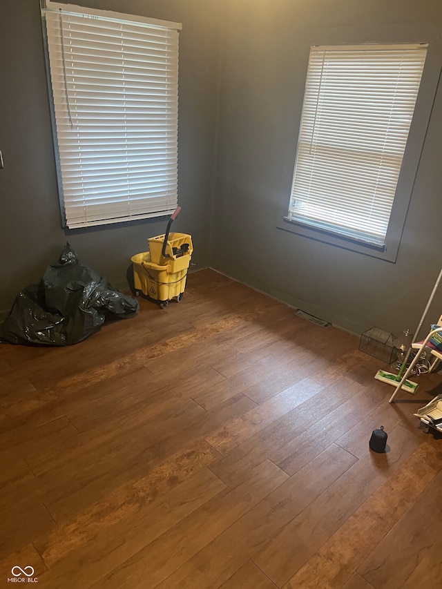 2146 Gent Ave, Indianapolis, IN 46202 - spare room featuring hardwood / wood-style flooring