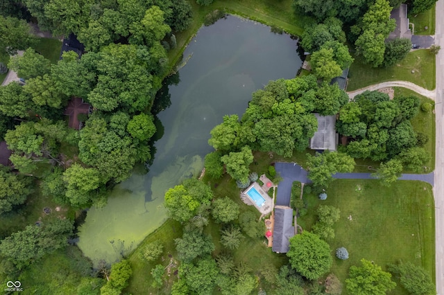 17216 W Hunnicut Rd, Cambridge City, IN 47327 - aerial view of a nearby body of water