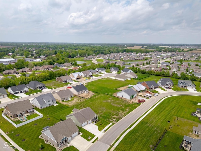 3622 S Setting Sun Ln, New Palestine, IN 46163 - aerial perspective of suburban area