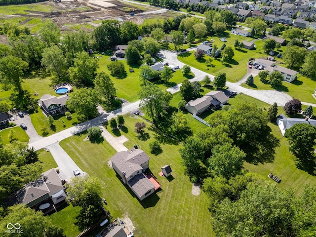 16226 Montrose Ln, Westfield, IN 46074 - aerial perspective of suburban area