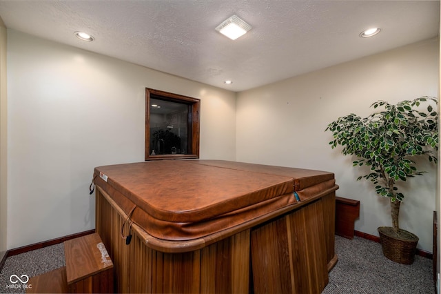 16226 Montrose Ln, Westfield, IN 46074 - miscellaneous room with baseboards, recessed lighting, and carpet