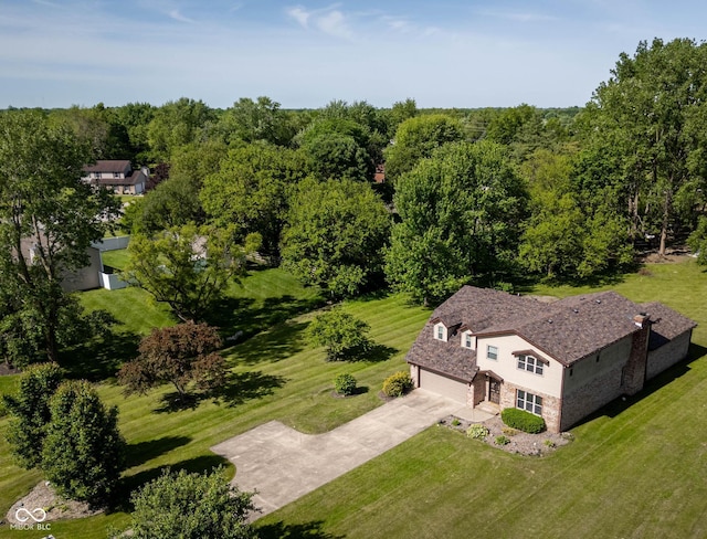 16226 Montrose Ln, Westfield, IN 46074 - view of subject property with a forest