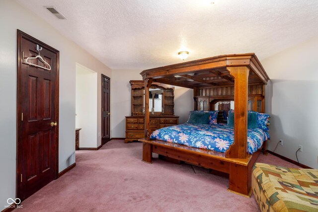 16226 Montrose Ln, Westfield, IN 46074 - carpeted bedroom featuring baseboards and a textured ceiling
