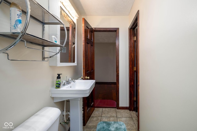 16226 Montrose Ln, Westfield, IN 46074 - bathroom with toilet and tile patterned floors