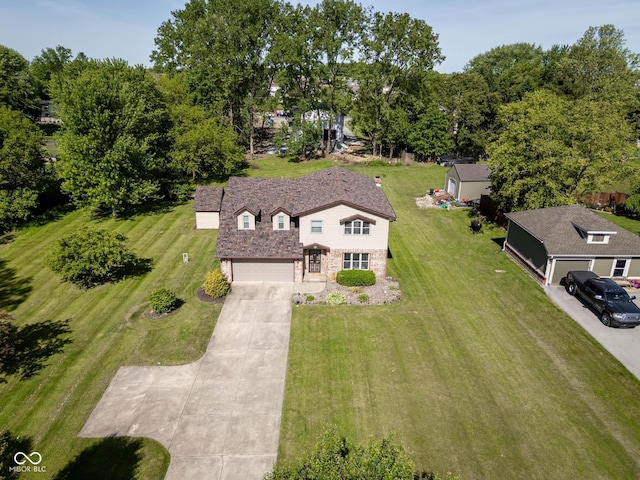 16226 Montrose Ln, Westfield, IN 46074 - view from above of property