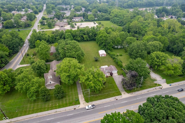 5330 W 56th St, Indianapolis, IN 46254 - bird's eye view of a tree filled landscape