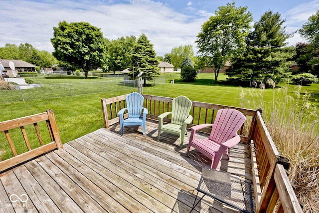 551 Windward Ln, Plainfield, IN 46168 - view of wooden deck