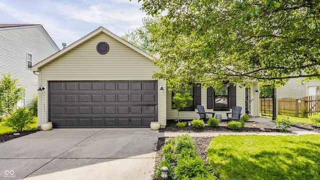 14291 Holly Berry Cir, Fishers, IN 46038 - view of front of property with driveway and a garage