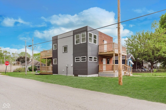 2302 S Pennsylvania St, Indianapolis, IN 46225 - view of front of house featuring a balcony