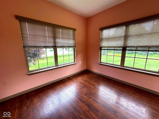 800 Eastfield Dr, Crawfordsville, IN 47933 - spare room featuring wood finished floors and baseboards