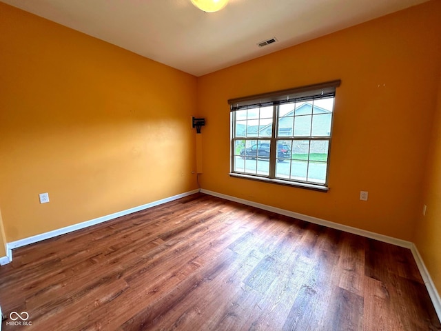 800 Eastfield Dr, Crawfordsville, IN 47933 - empty room featuring wood finished floors and baseboards