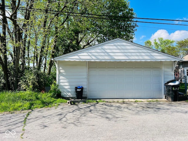 4850 E University Ave, Indianapolis, IN 46201 - view of detached garage