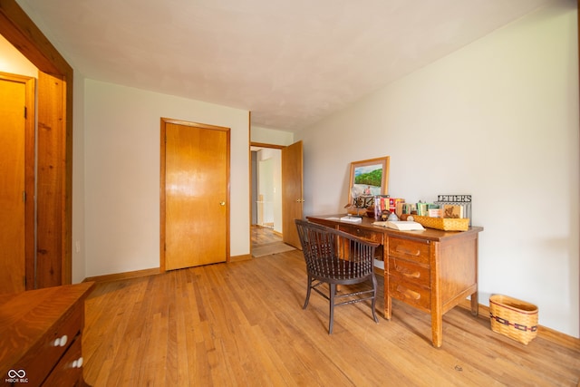 5388 W Hazelrigg Rd, Thorntown, IN 46071 - office space featuring light wood finished floors and baseboards