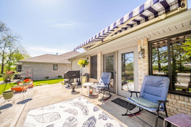 188 Bay Ridge Dr, Pendleton, IN 46064 - view of patio with grilling area