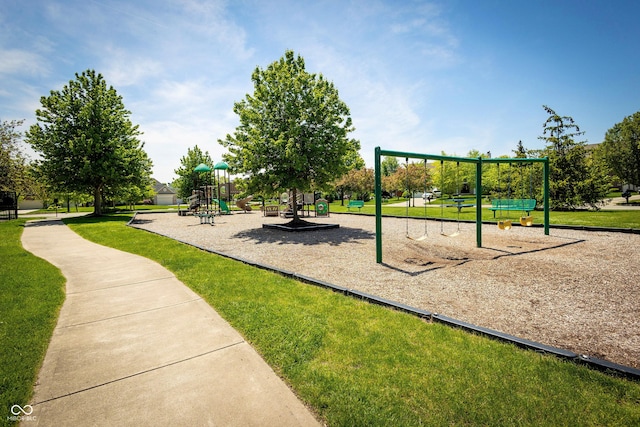 11727 Wedgeport Ln, Fishers, IN 46037 - community play area with a yard