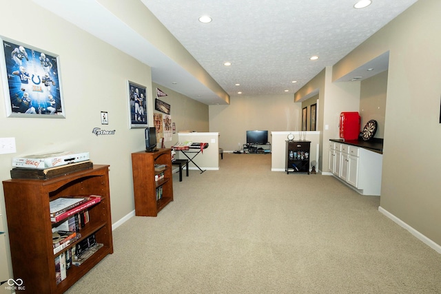 11727 Wedgeport Ln, Fishers, IN 46037 - interior space with light colored carpet, recessed lighting, and baseboards