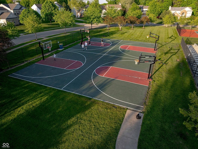 11727 Wedgeport Ln, Fishers, IN 46037 - view of basketball court featuring community basketball court