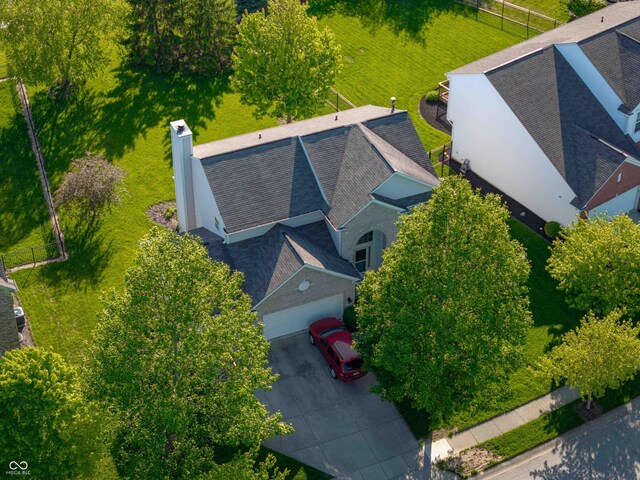 11727 Wedgeport Ln, Fishers, IN 46037 - aerial view of property and surrounding area