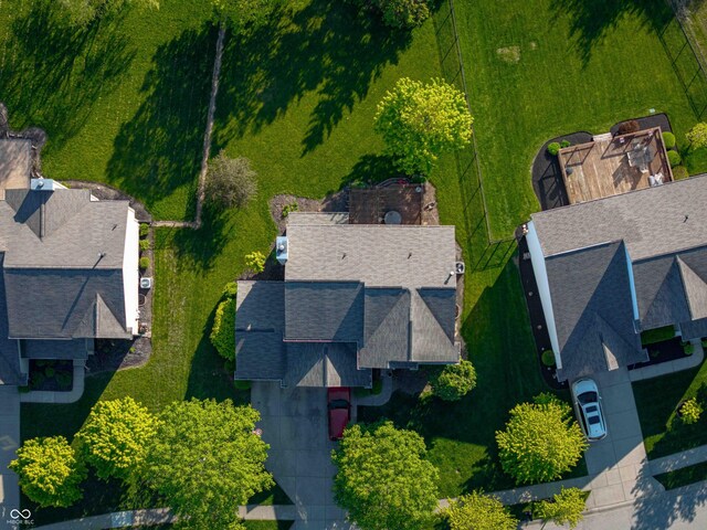 11727 Wedgeport Ln, Fishers, IN 46037 - bird's eye view