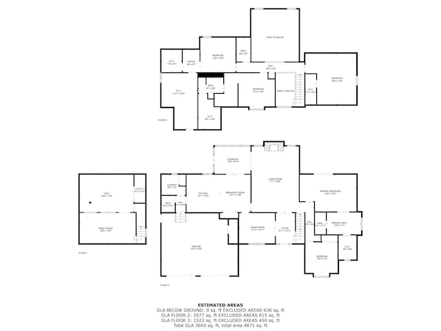 6575 Robin Hood Dr, Indianapolis, IN 46227 - home floor plan