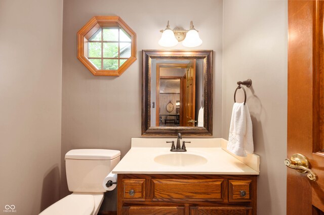 6575 Robin Hood Dr, Indianapolis, IN 46227 - half bath with toilet and vanity