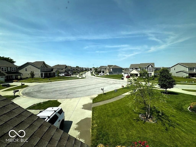 2780 Cormorant Dr, Greenwood, IN 46143 - surrounding community featuring a residential view and a lawn