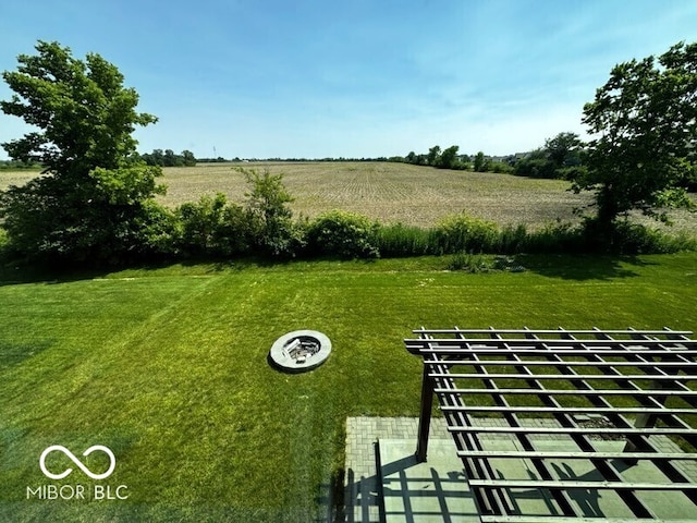 2780 Cormorant Dr, Greenwood, IN 46143 - view of green lawn with a view of rural / pastoral area