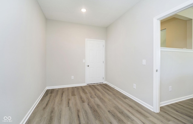 3256 Fawn Cir, Brownsburg, IN 46112 - empty room with wood finished floors, baseboards, and recessed lighting